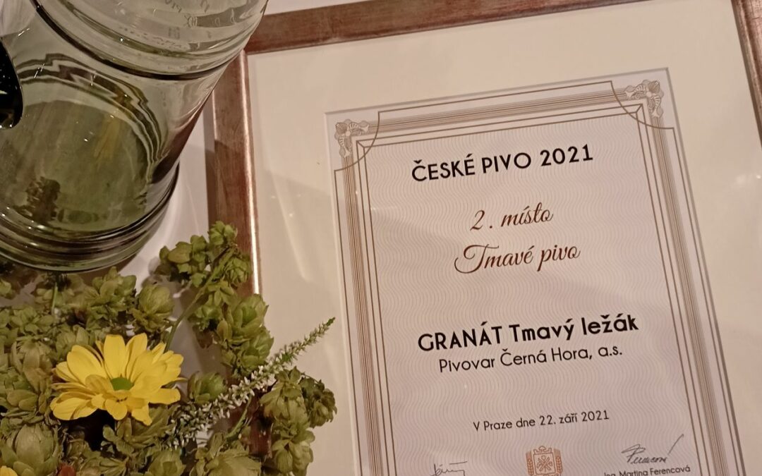 Úspěch a ocenění České pivo 2021