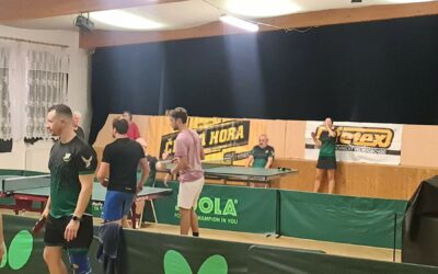 Turnaj Městské ligy ve stolním tenise ve Znojmě